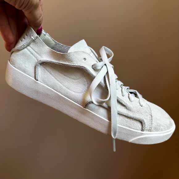 Nike Blazer low top suede ghost aqua sneakers SIZE 8.5 - Picture 1 of 10